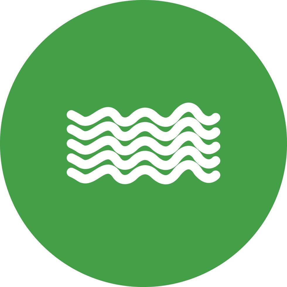 Magnetic Waves Vector Icon