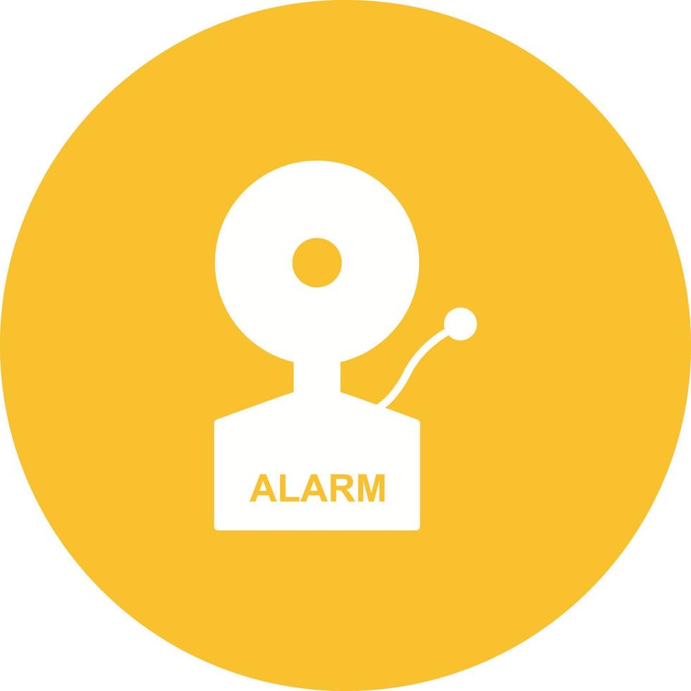 icono de vector de alarmas