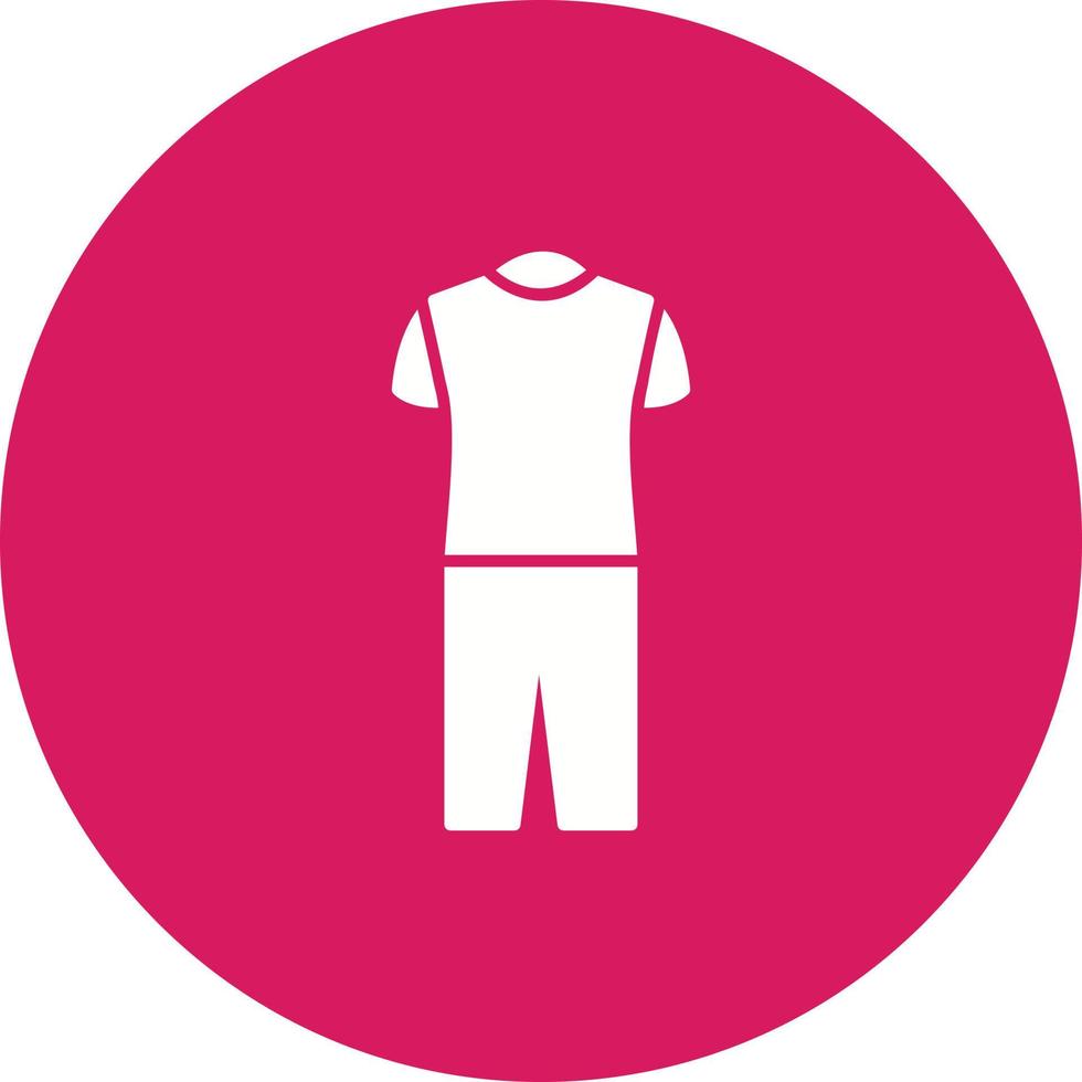 Pyjamas Suit Vector Icon