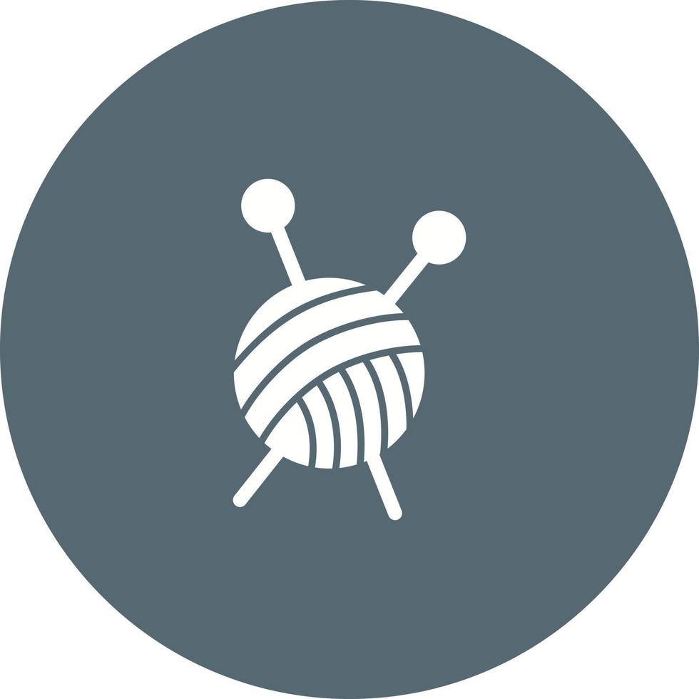 Knitting Vector Icon