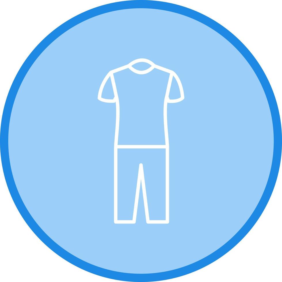 Pyjamas Suit Vector Icon
