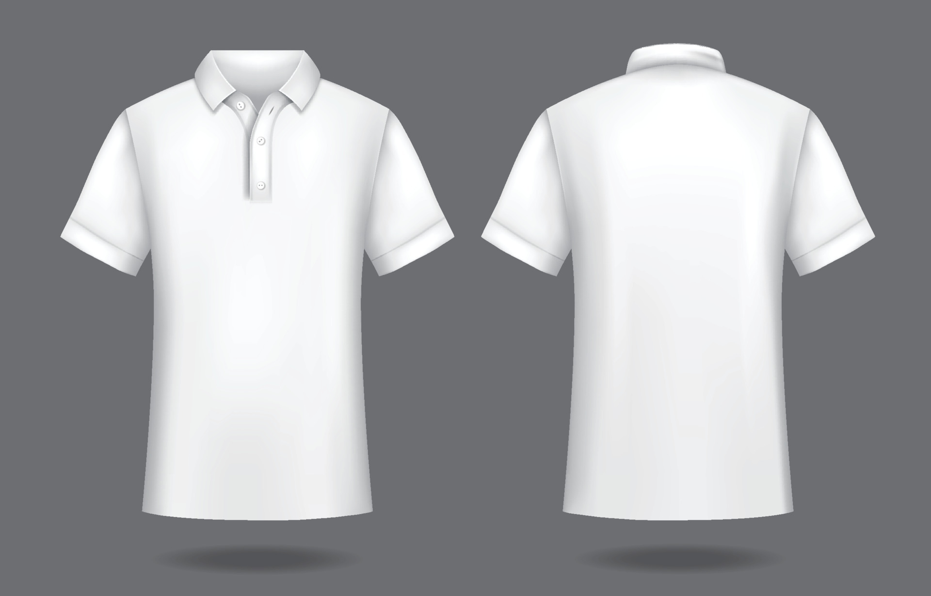 3D White Polo Shirt Mock Up 19935481 Vector Art at Vecteezy