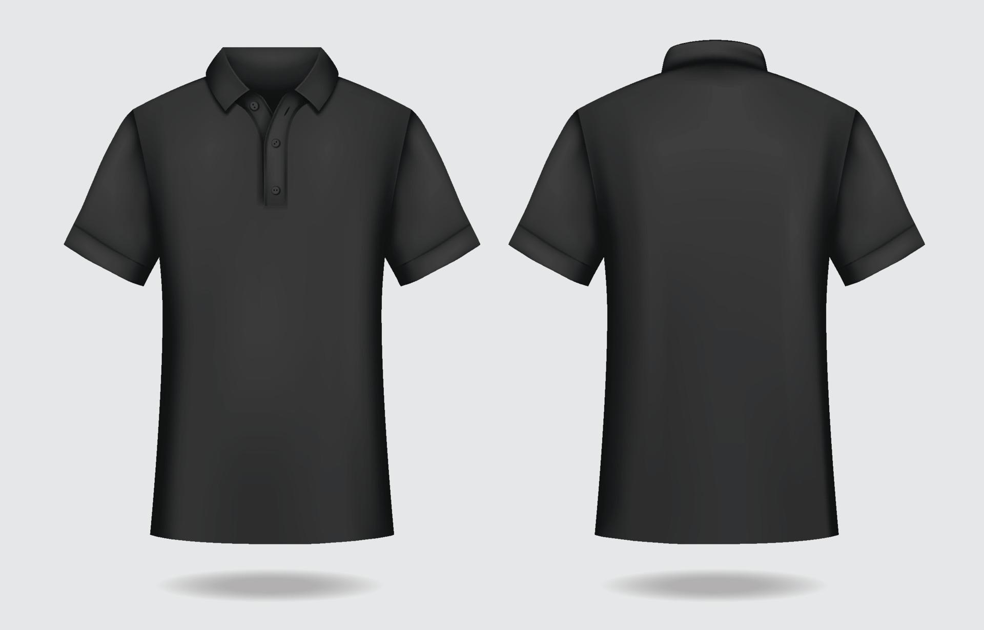 3D Black Polo Shirt Mock Up 19935483 Vector Art at Vecteezy