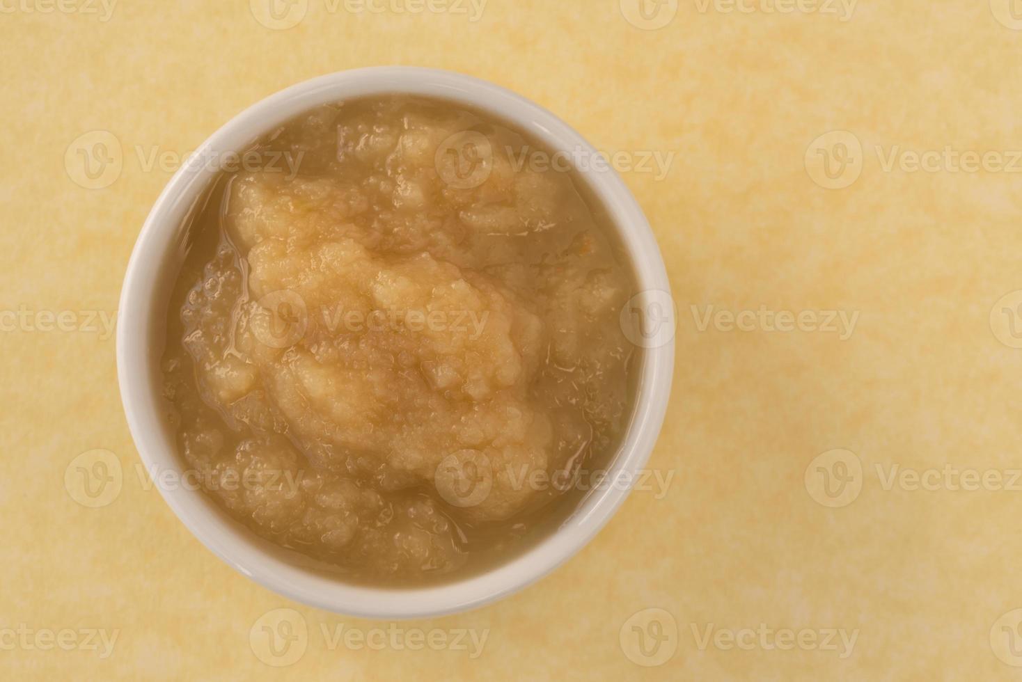 Applesauce in a Bowl photo
