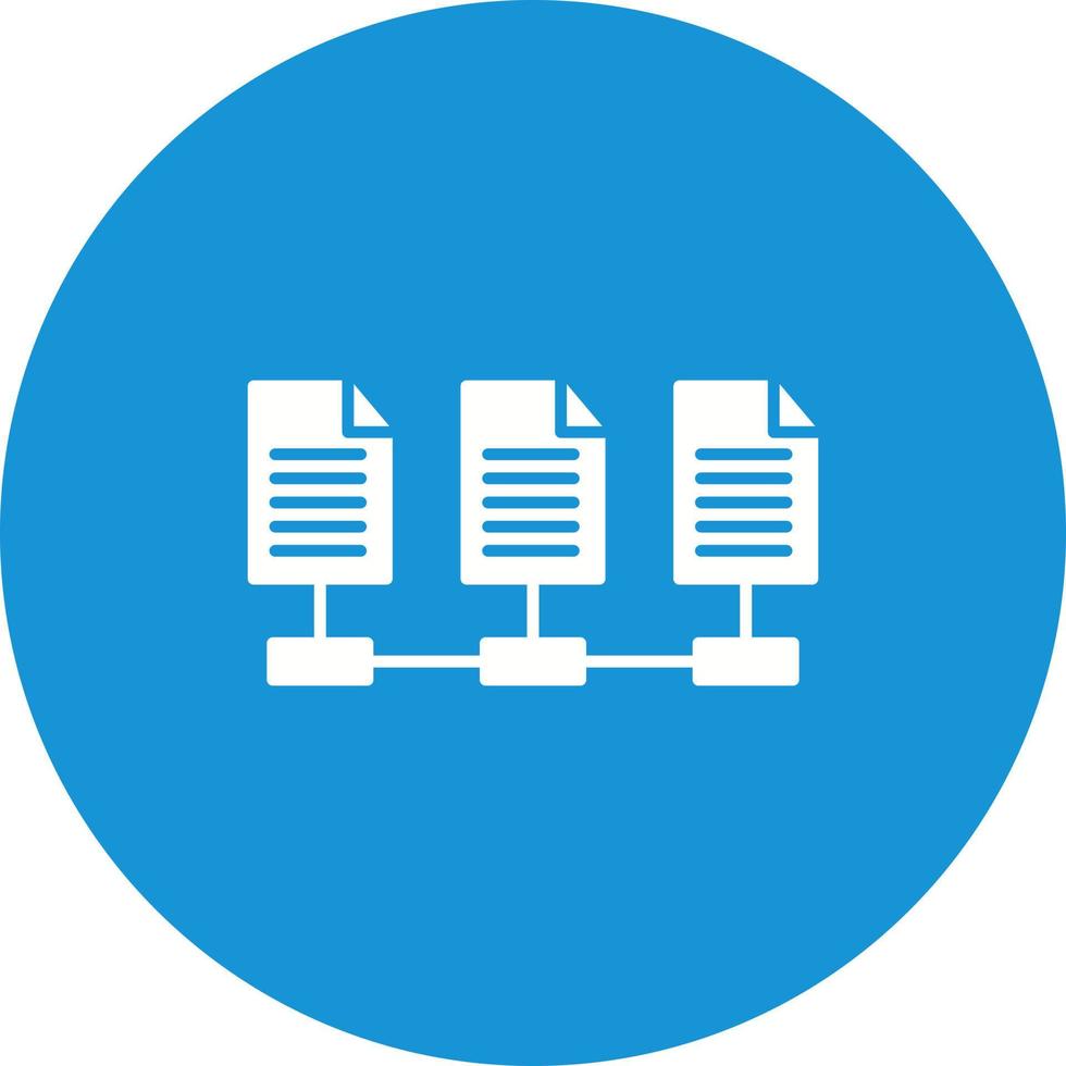 Network Files Vector Icon