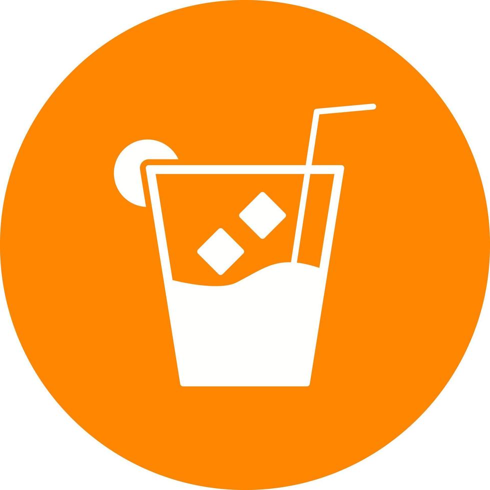 Unique Whiskey Sour Vector Icon