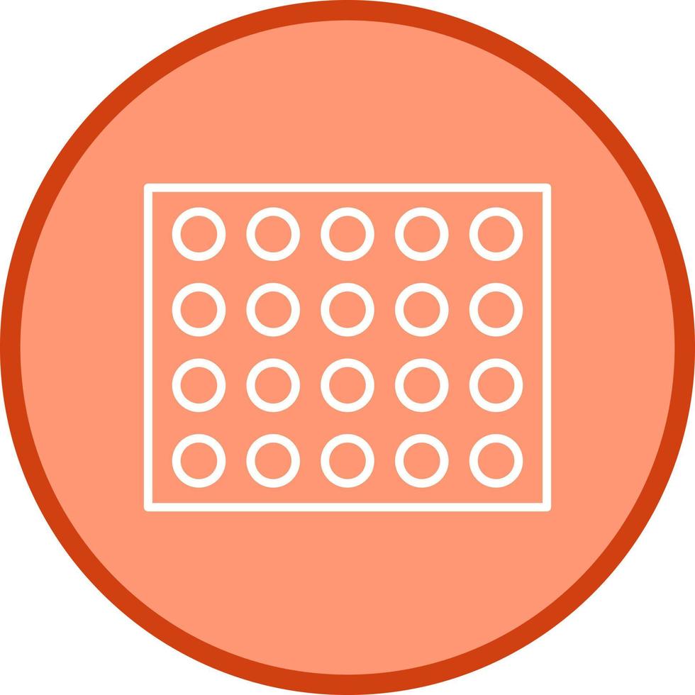 Colored Palette Vector Icon