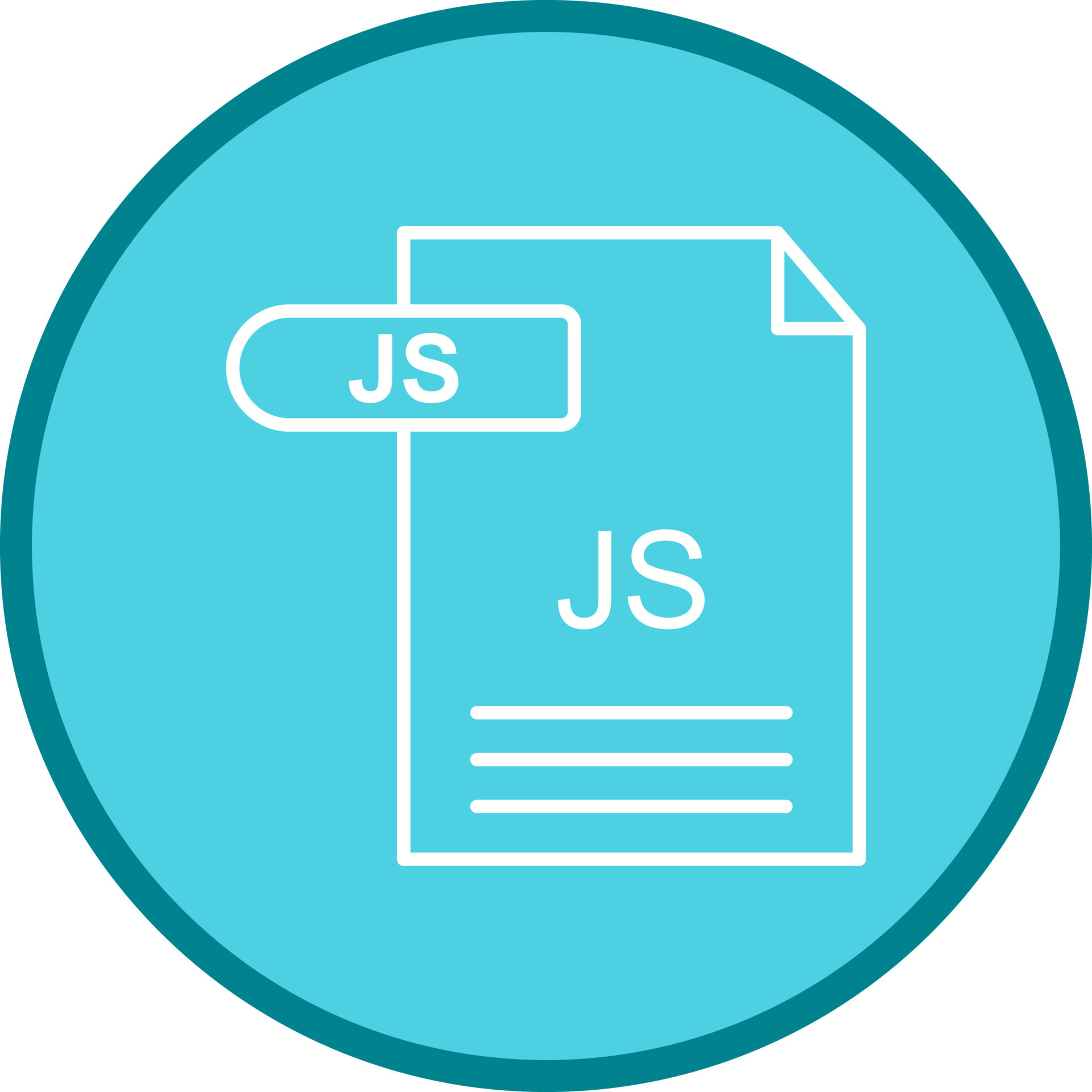 JS Vector Icon 19936268 Vector Art at Vecteezy