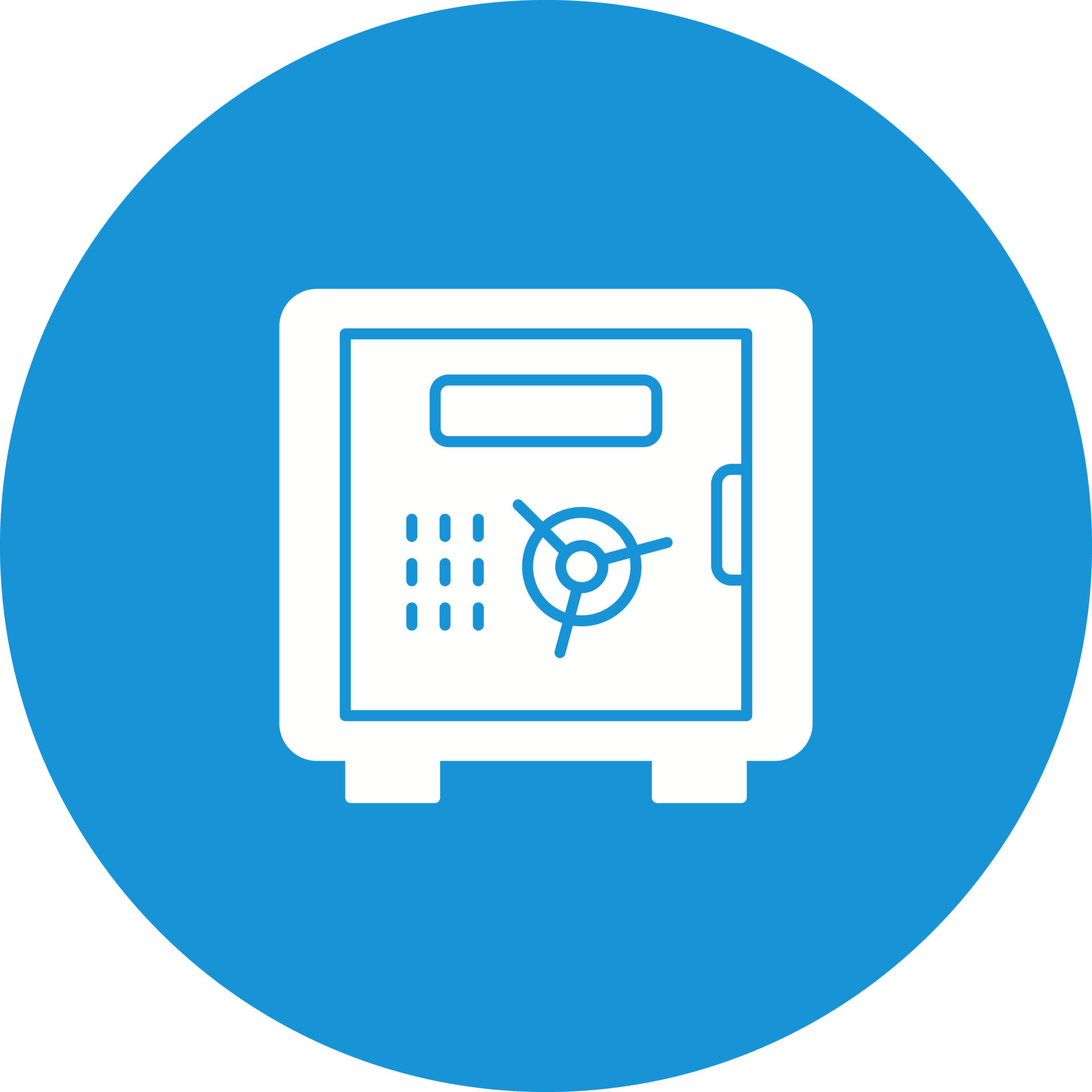 Safe Box Vector Icon 19936272 Vector Art at Vecteezy