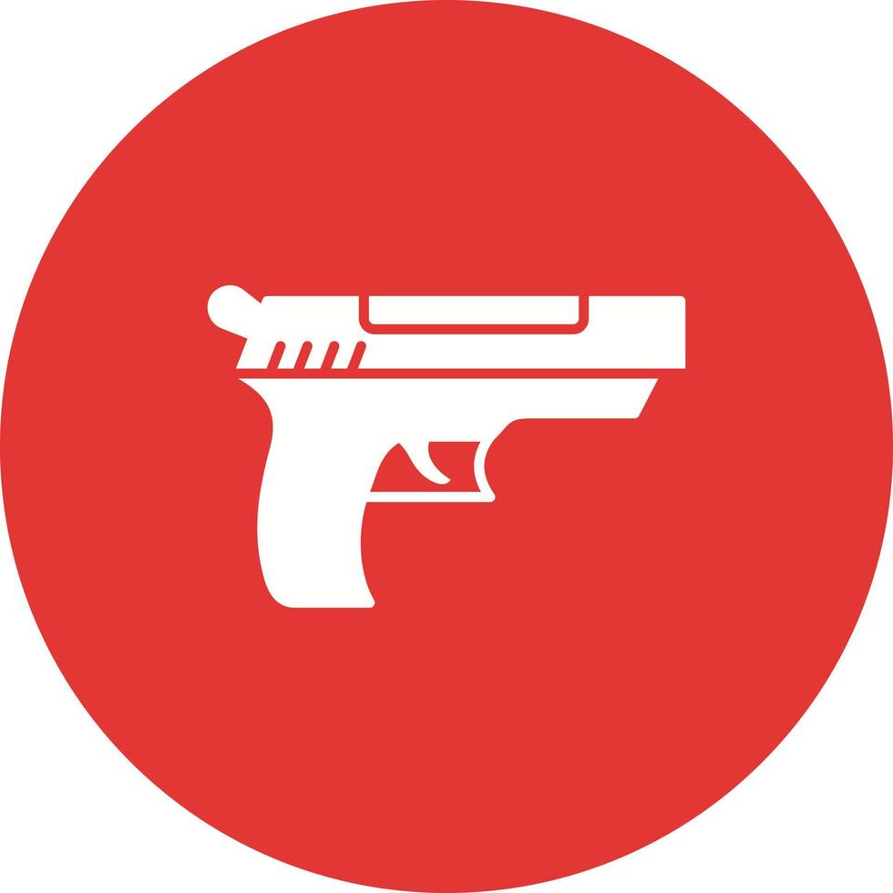 icono de vector de pistola