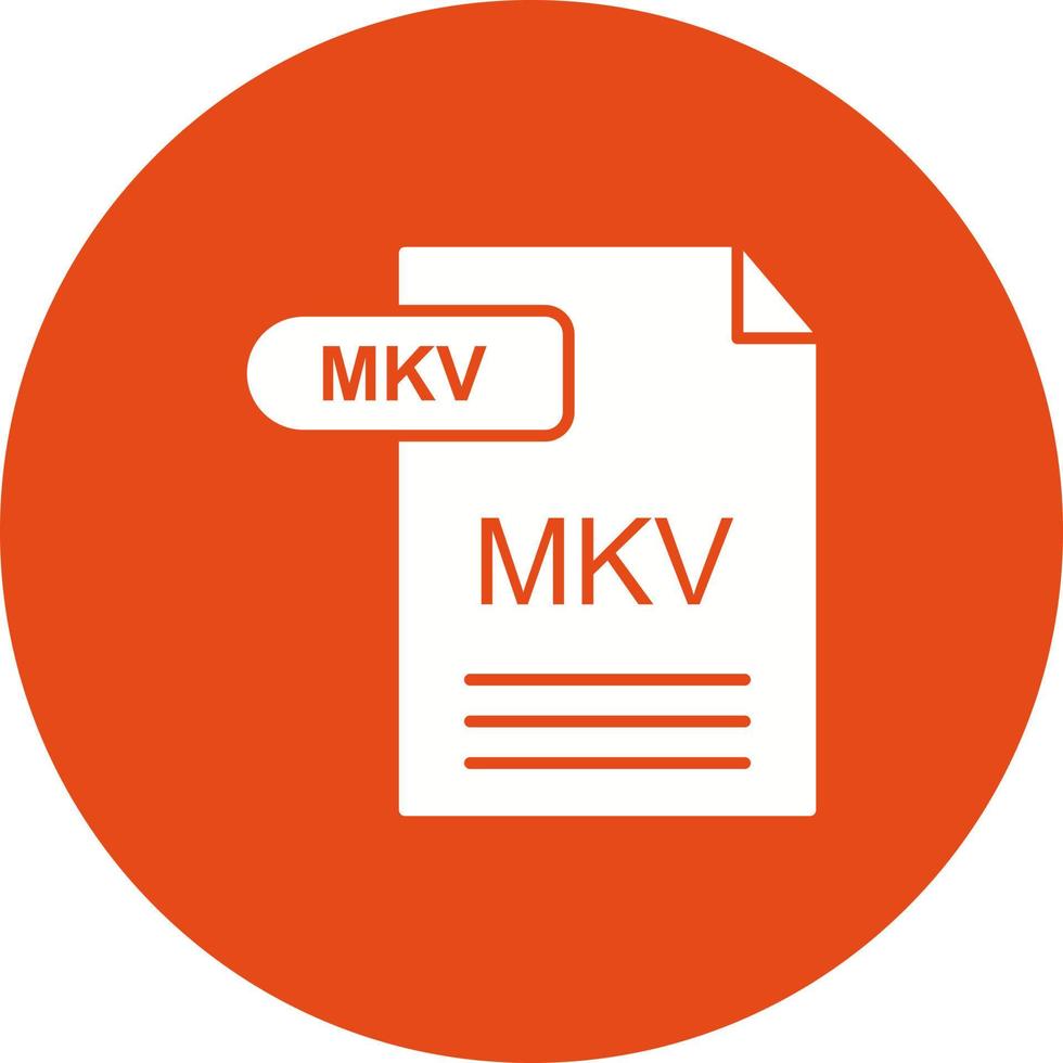 MKV Vector Icon