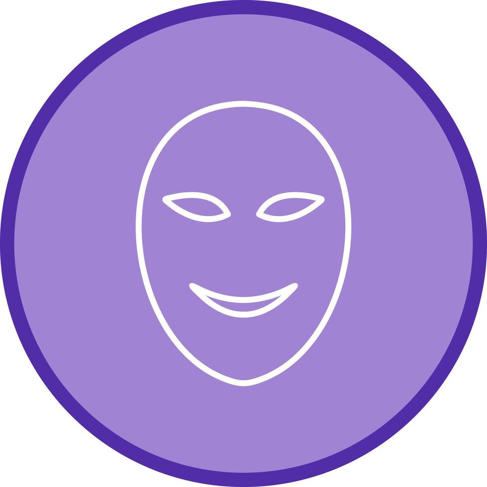 Ancient Face Mask Vector Icon