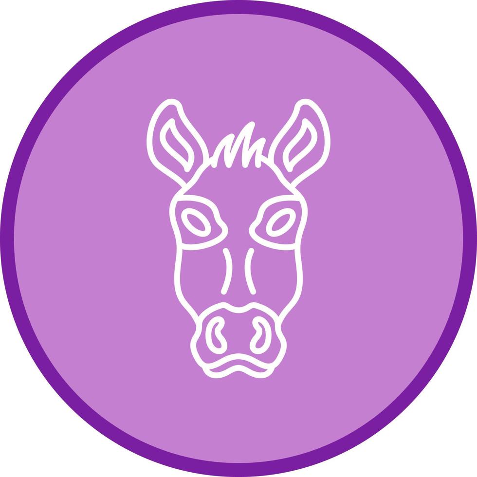 Donkey Vector Icon