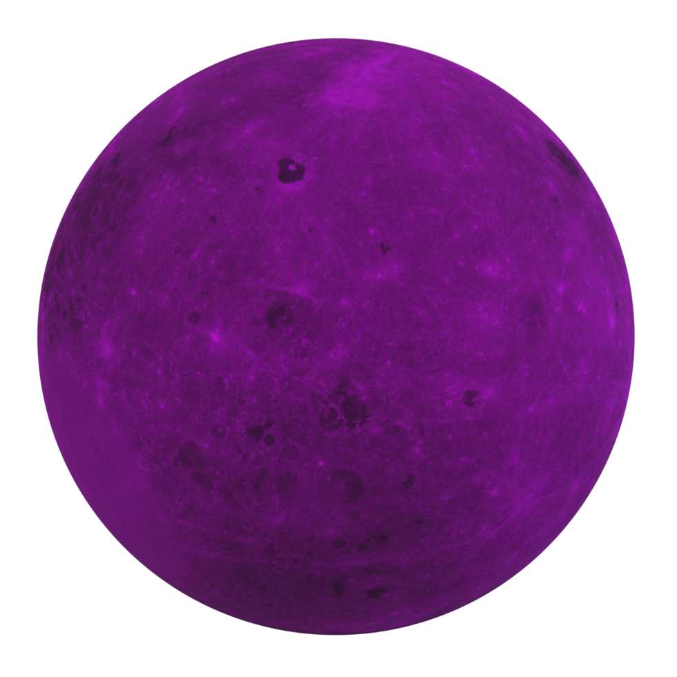 Luna aislado en transparente png