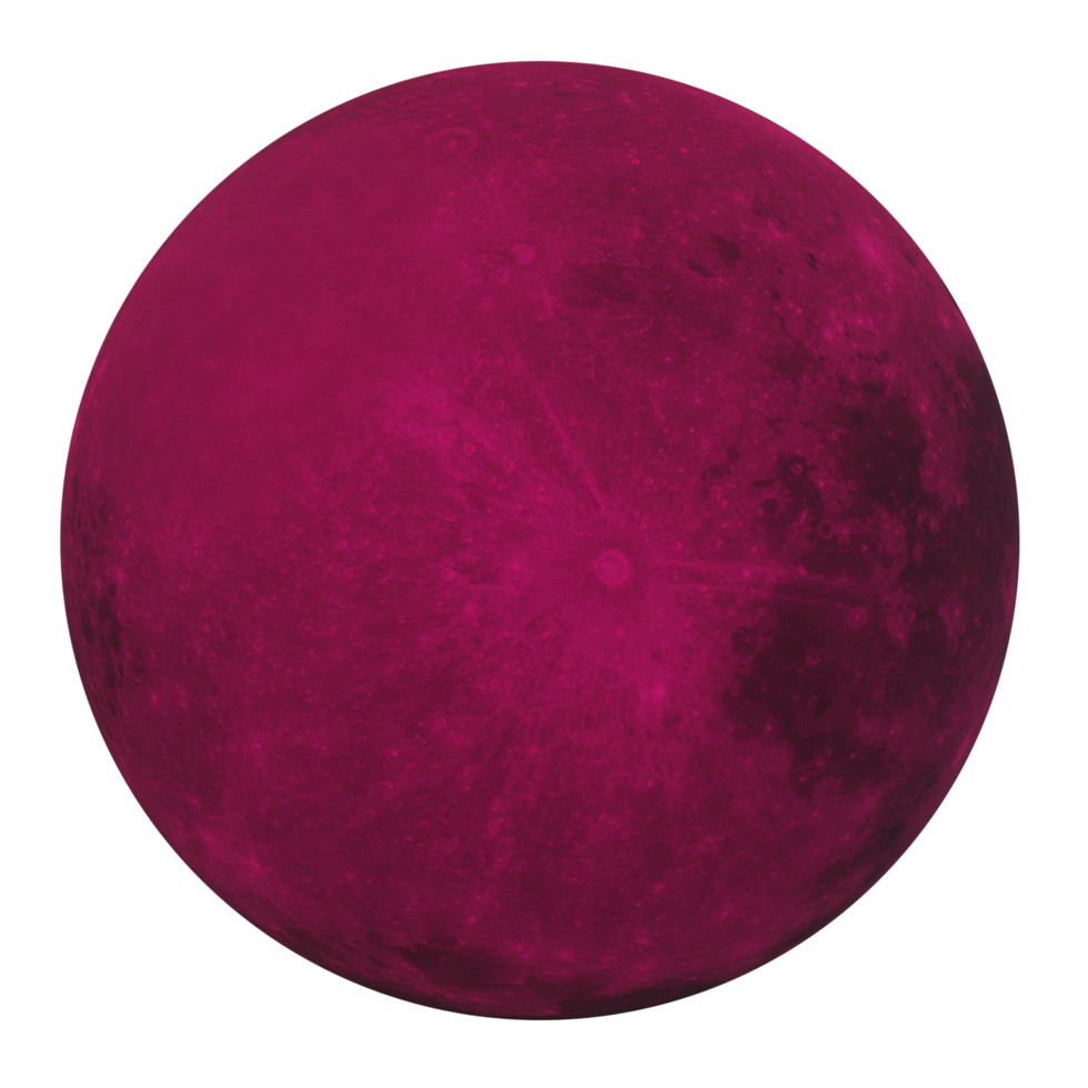 lune isolé sur transparent png