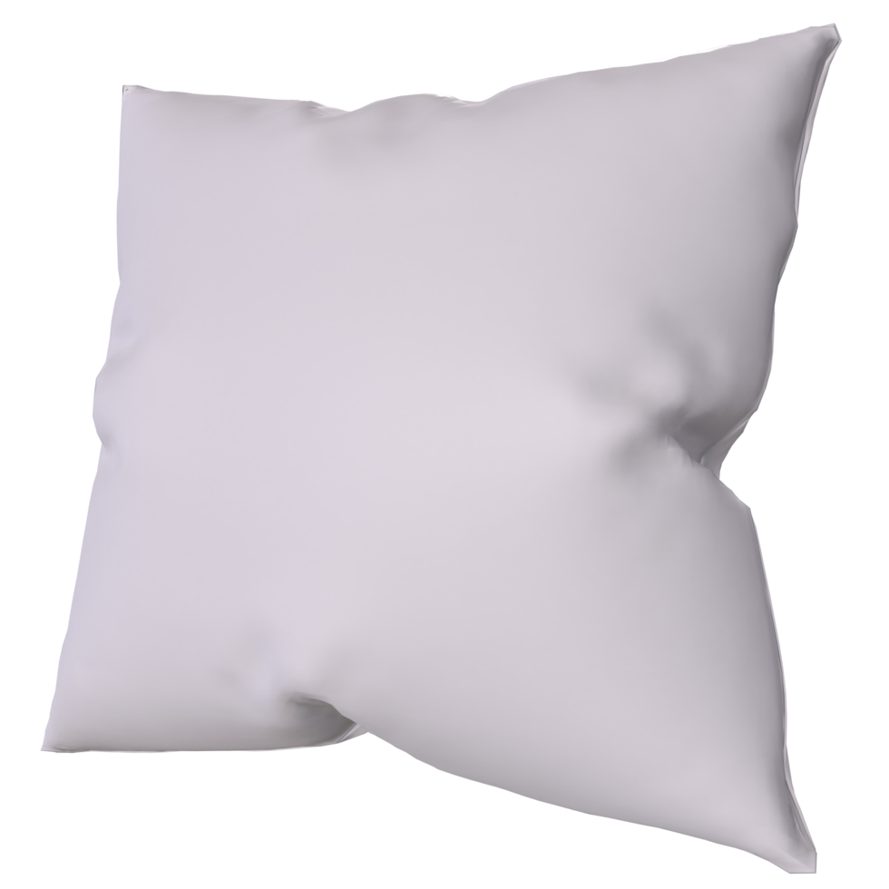 almohada aislado en transparente antecedentes png