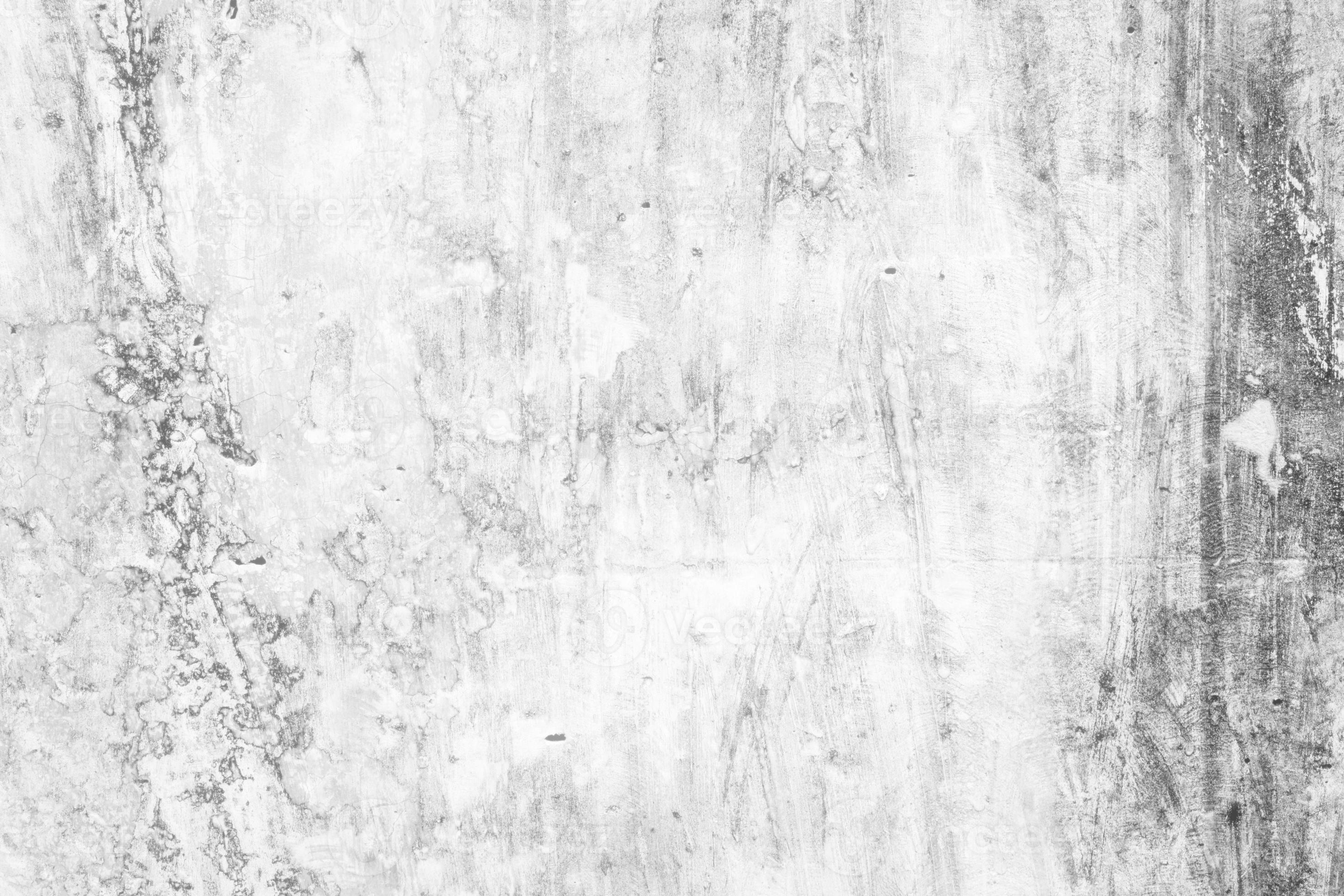 White Stained Concrete Wall Texture for Background. 19937419 Stock