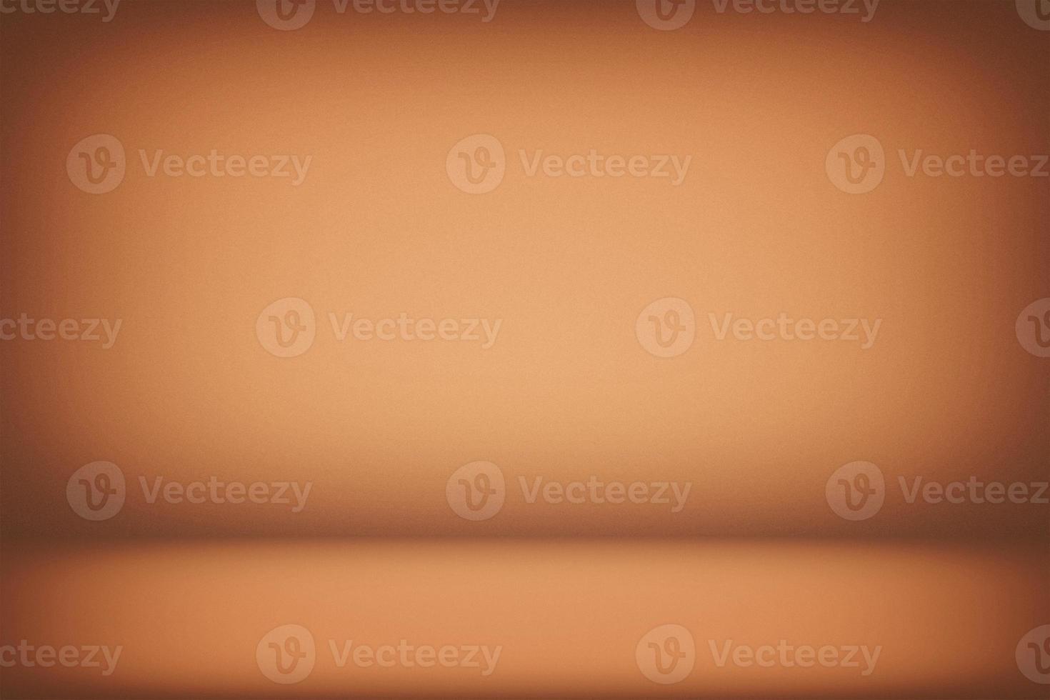 Abstract Gradient Calming Coral Color Studio Room Illustration Background with Grain, Suitable for Product Presentation and Backdrop. photo