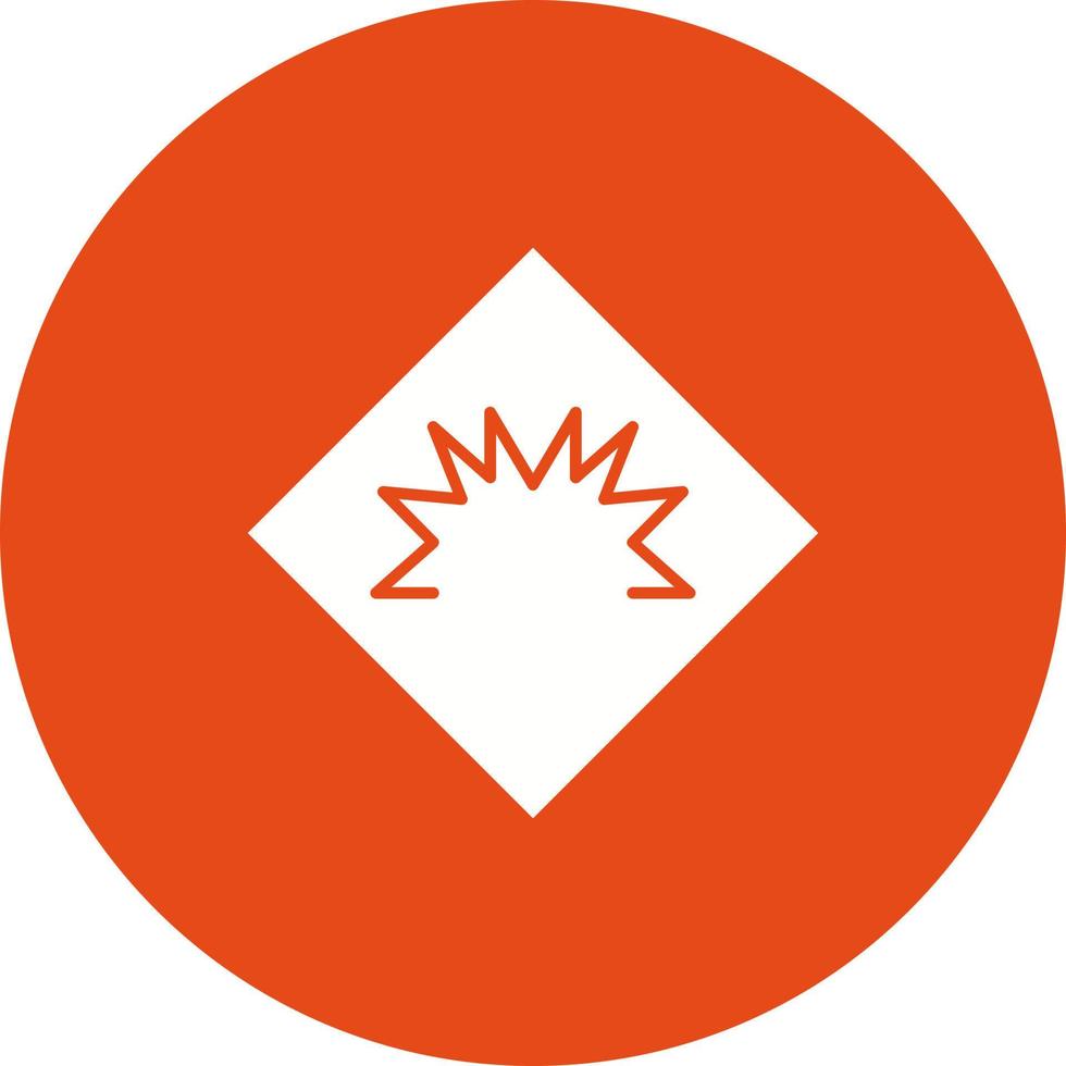 Danger of Welding Flash Vector Icon