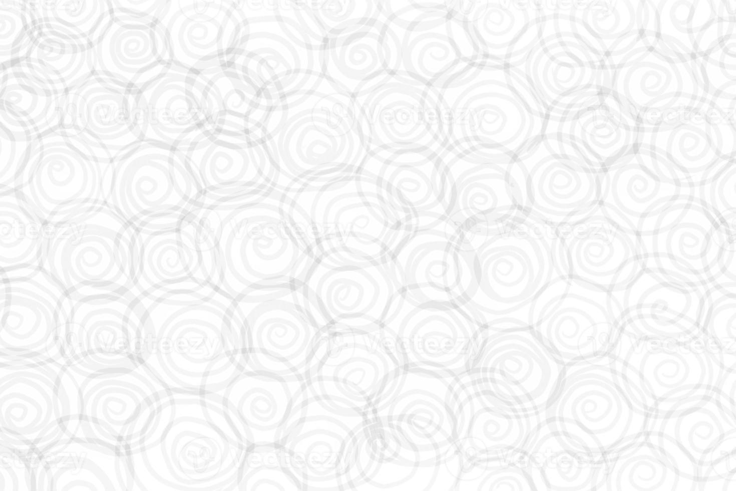 Circle Free Hand Drawing on White Paper, Suitable for Backdrop and Background. photo