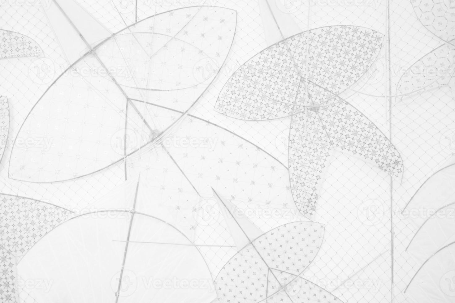White Kite on Wall Texture Background. photo