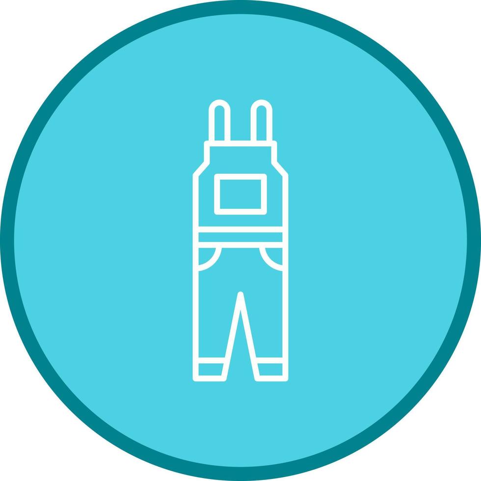 Jumpsuit Vector Icon