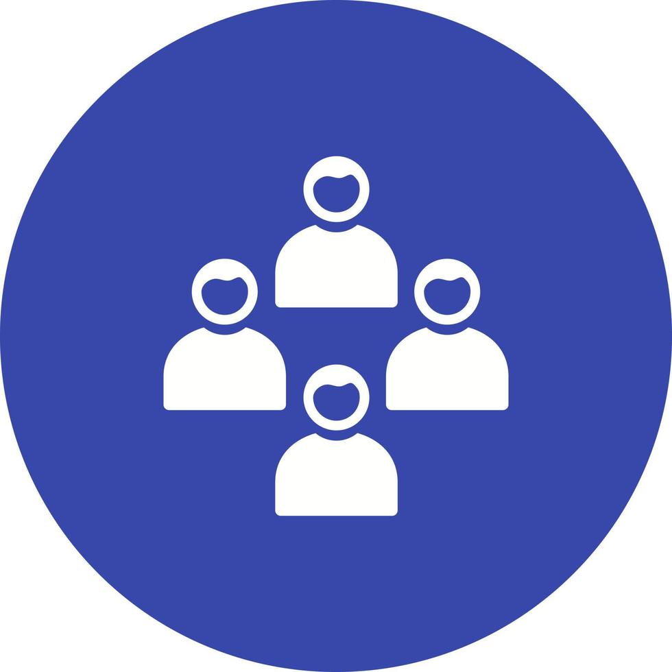 Network Group Vector Icon