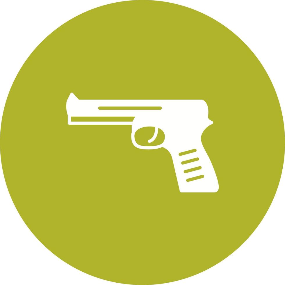 Unique Pistol Vector Icon