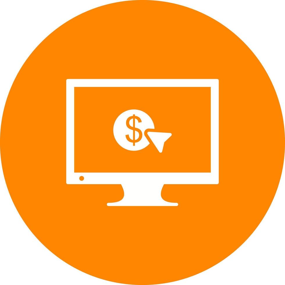 Unique Pay Per Click Vector Icon