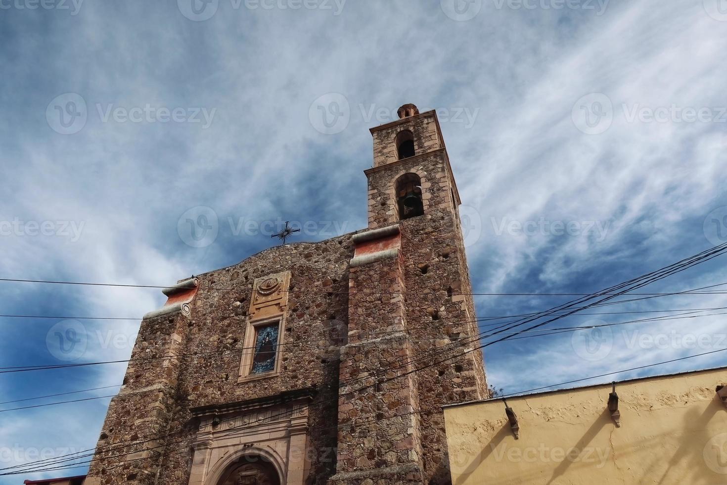 Main church of san jose iturbide guanajuato in mexico photo