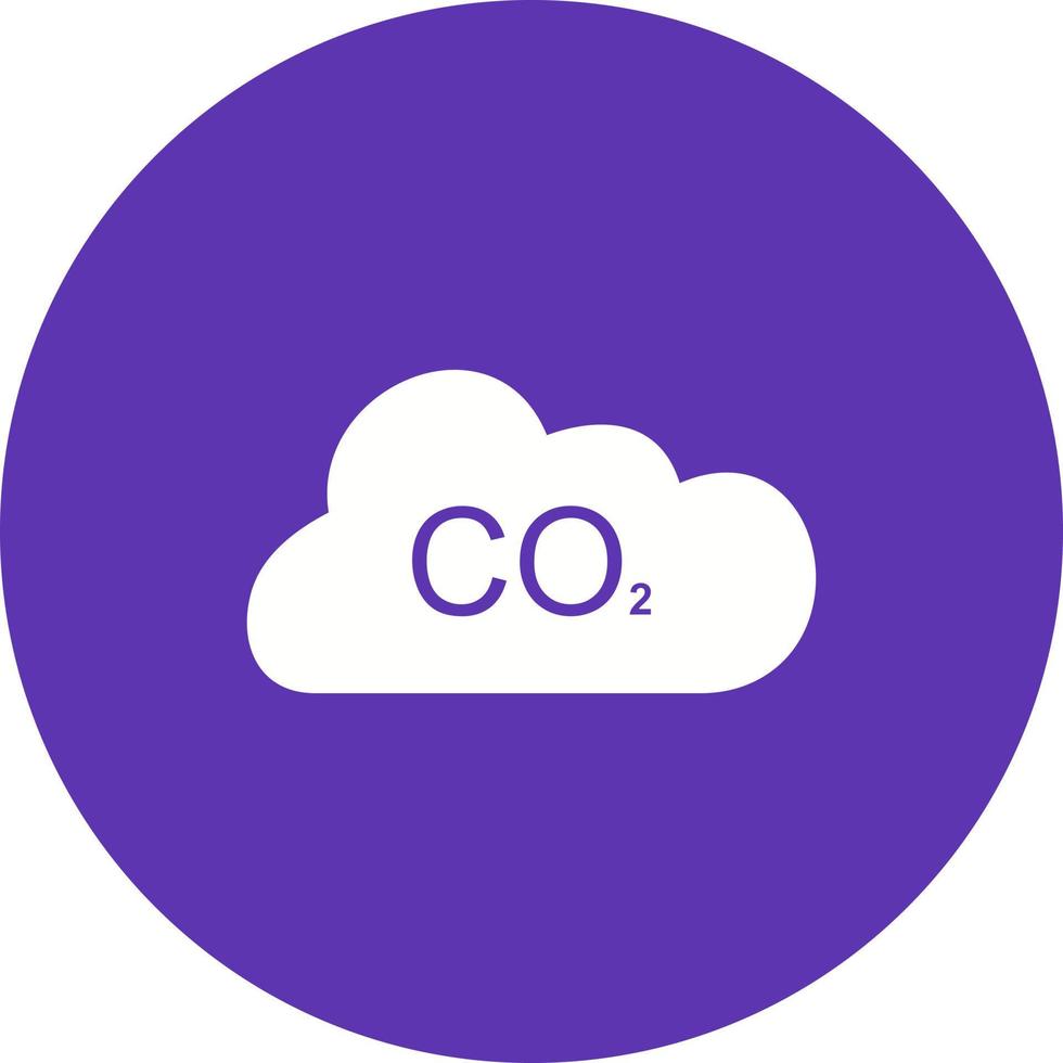 Carbon Dioxide Vector Icon