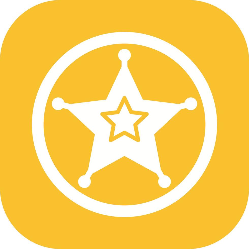 Sheriff Vector Icon