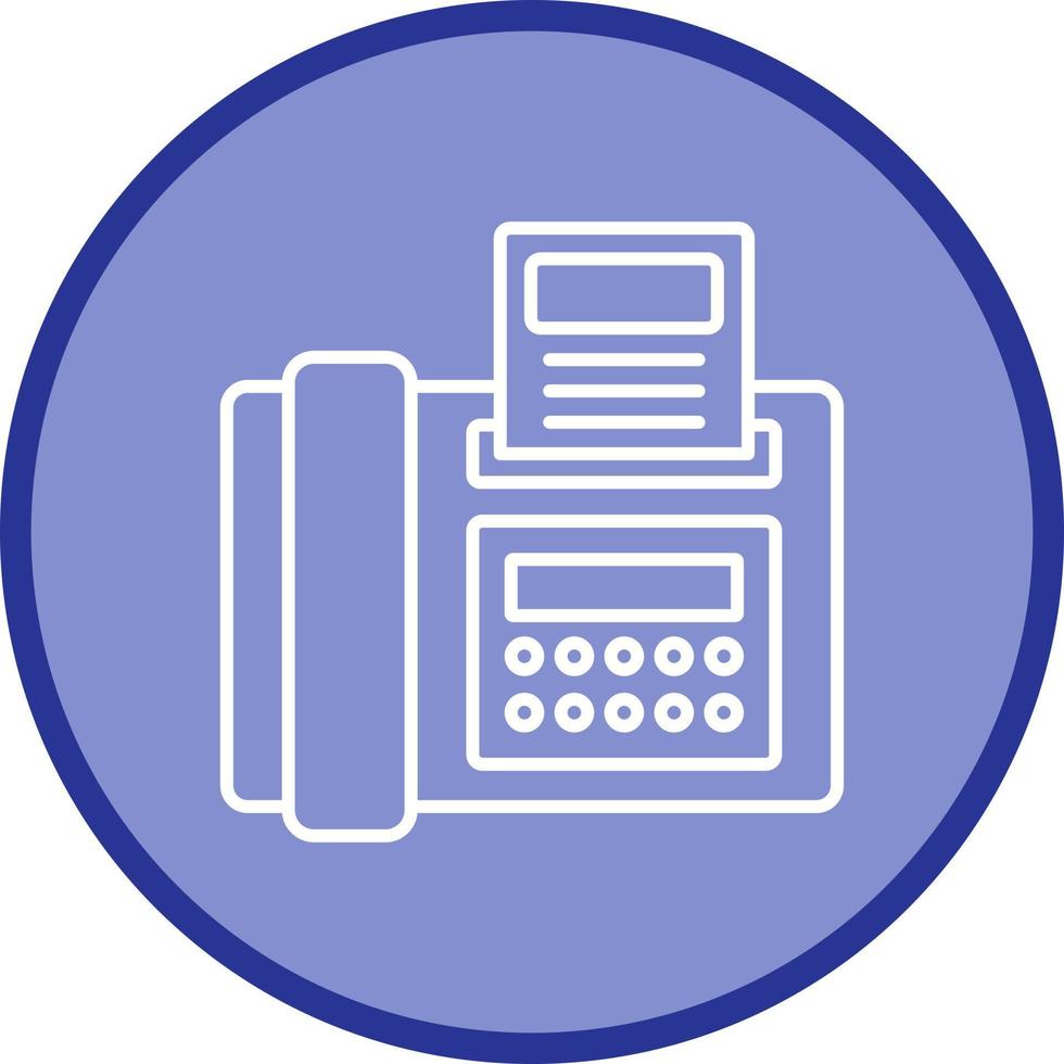 Fax Vector Icon