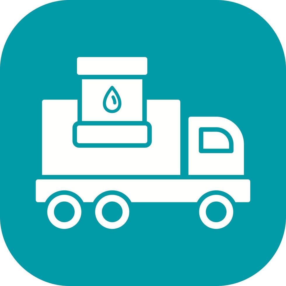 Fuel Truck Vector Icon