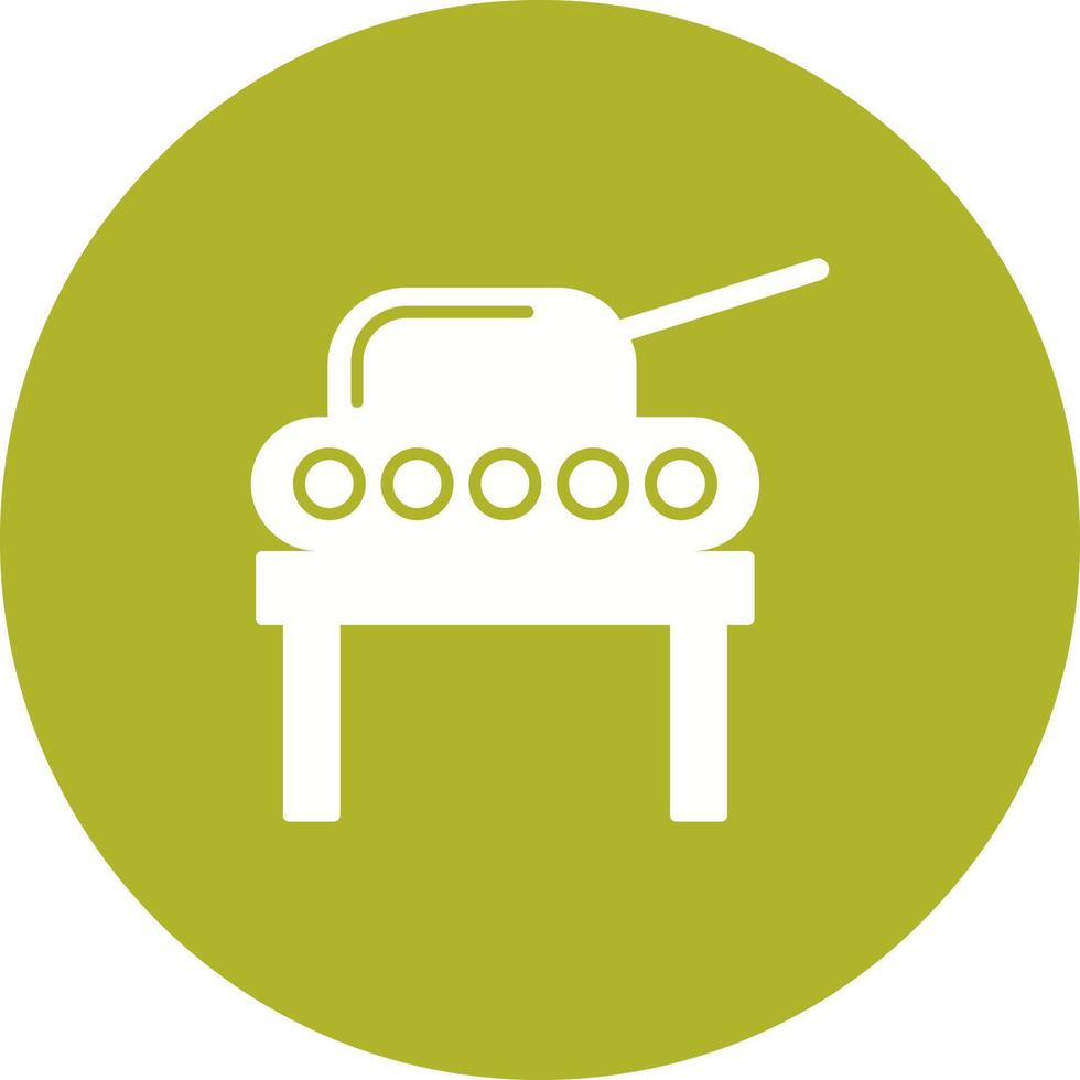 Tank Exhibit Vector Icon