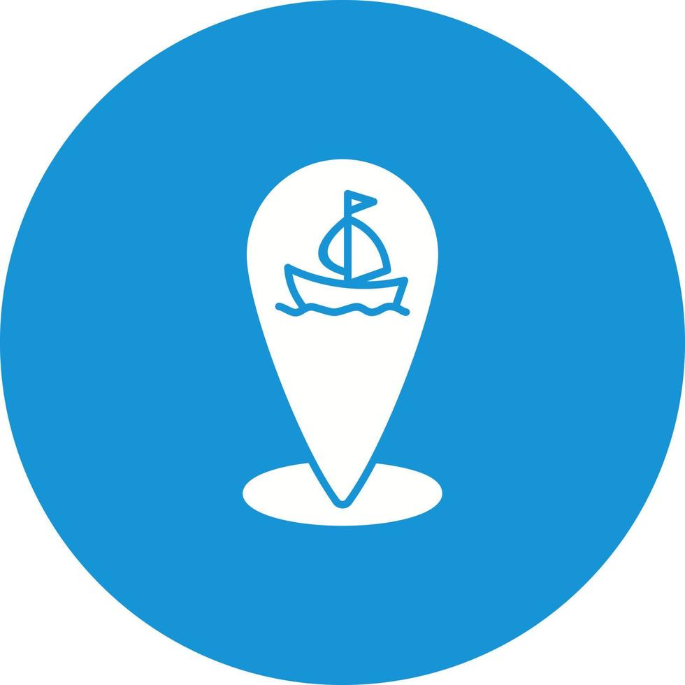 Shipping Location Vector Icon