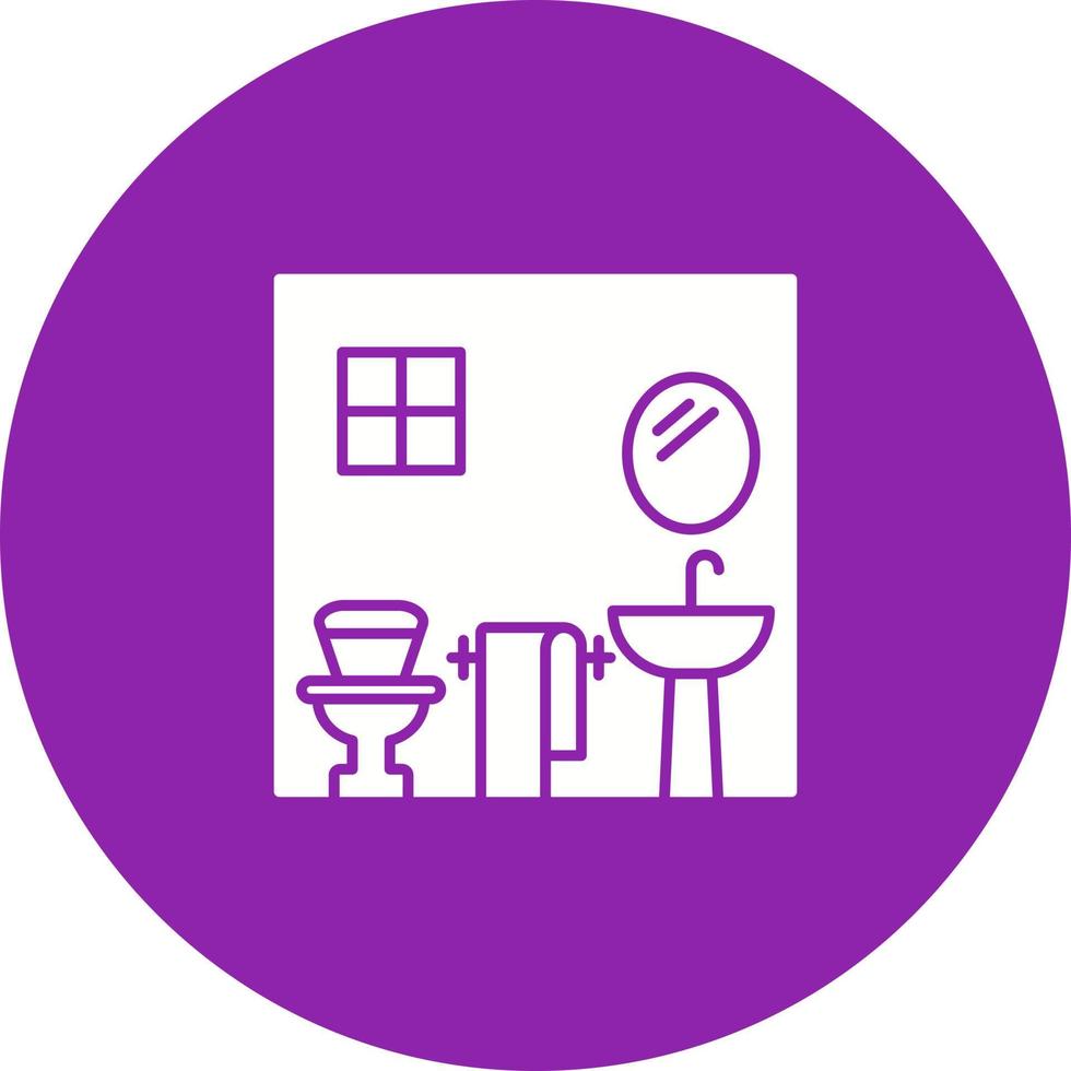 Bathroom Vector Icon