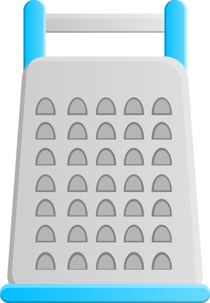 Cheese grater object isolated png