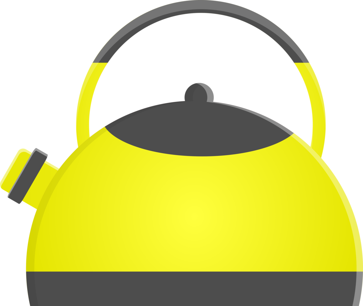 steel kettle object png