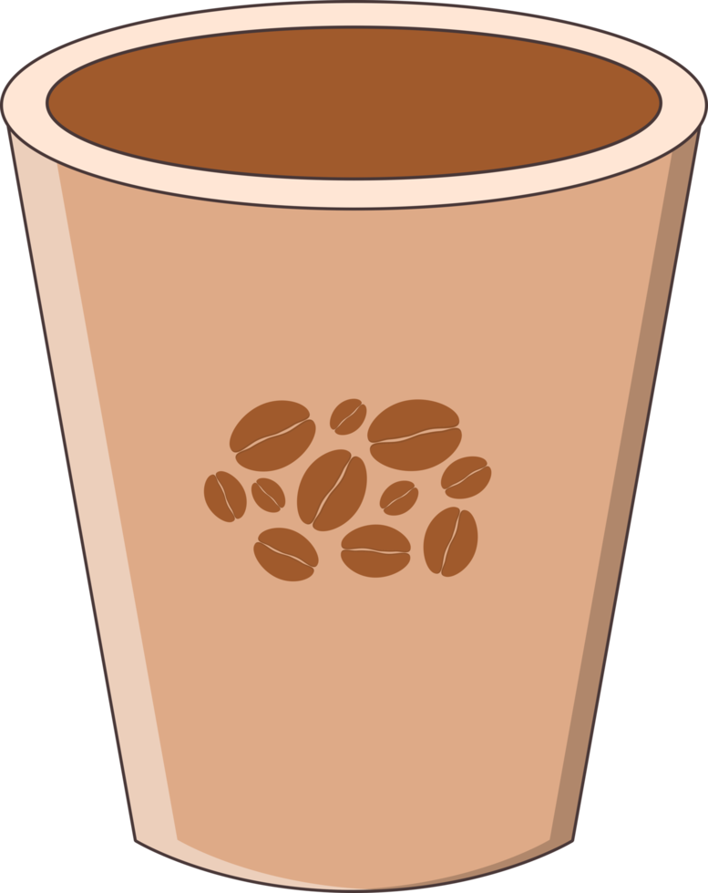 hot coffee drink cup png