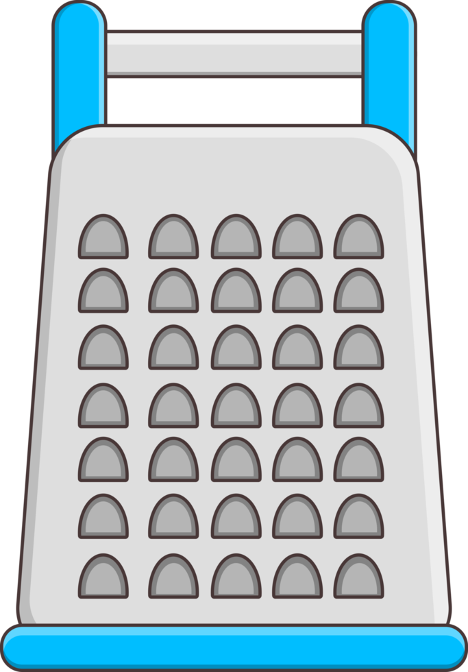 Cheese grater flat object png