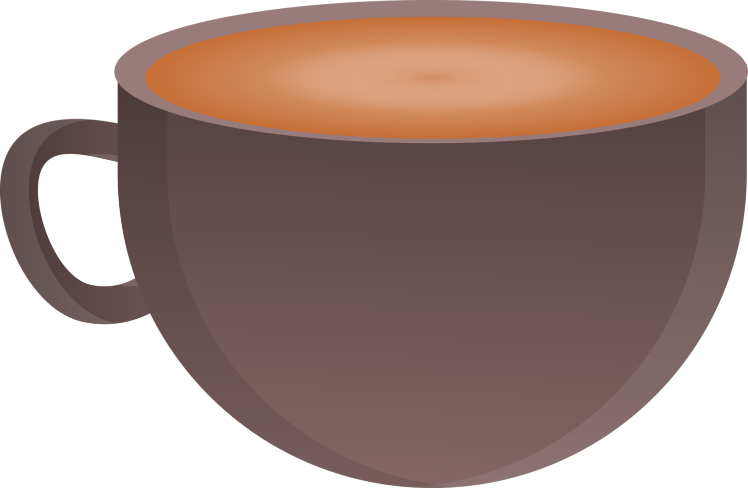 heiß Kaffee trinken Becher png