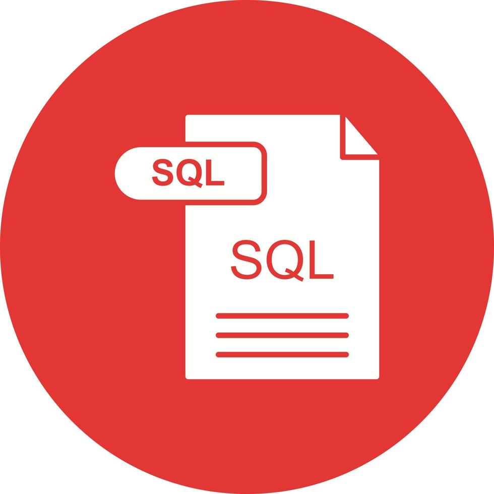 SQL Vector Icon