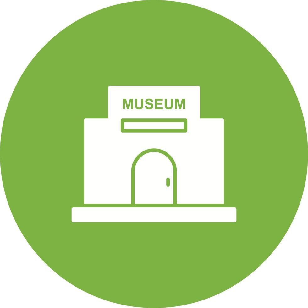 Museum Building Vector Icon
