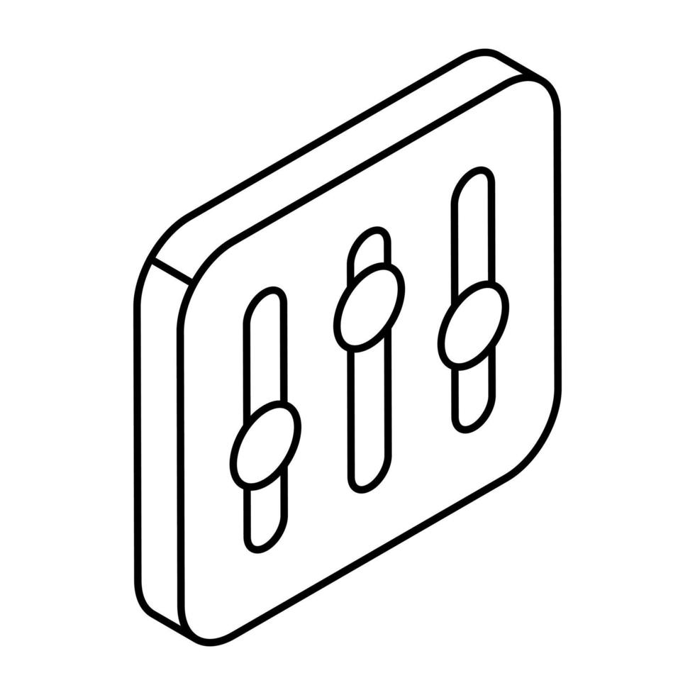 Vector design of audio equalizer