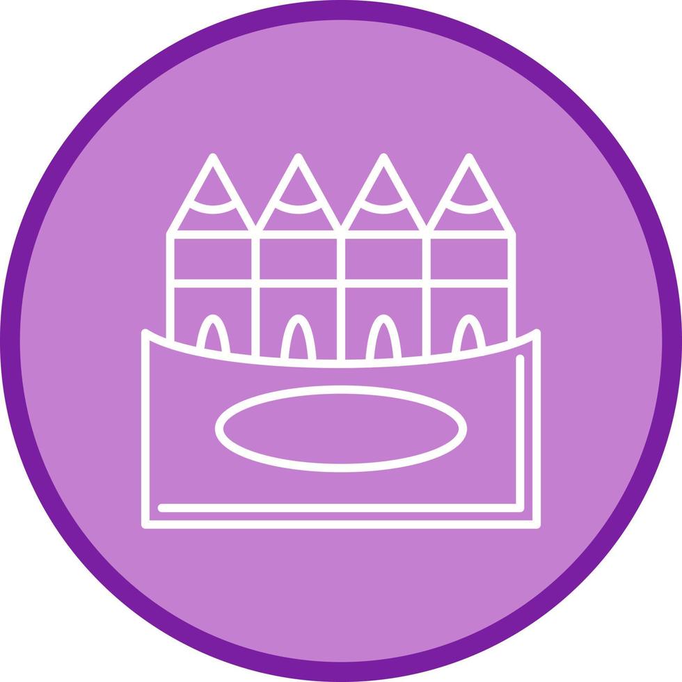 Crayons Vector Icon