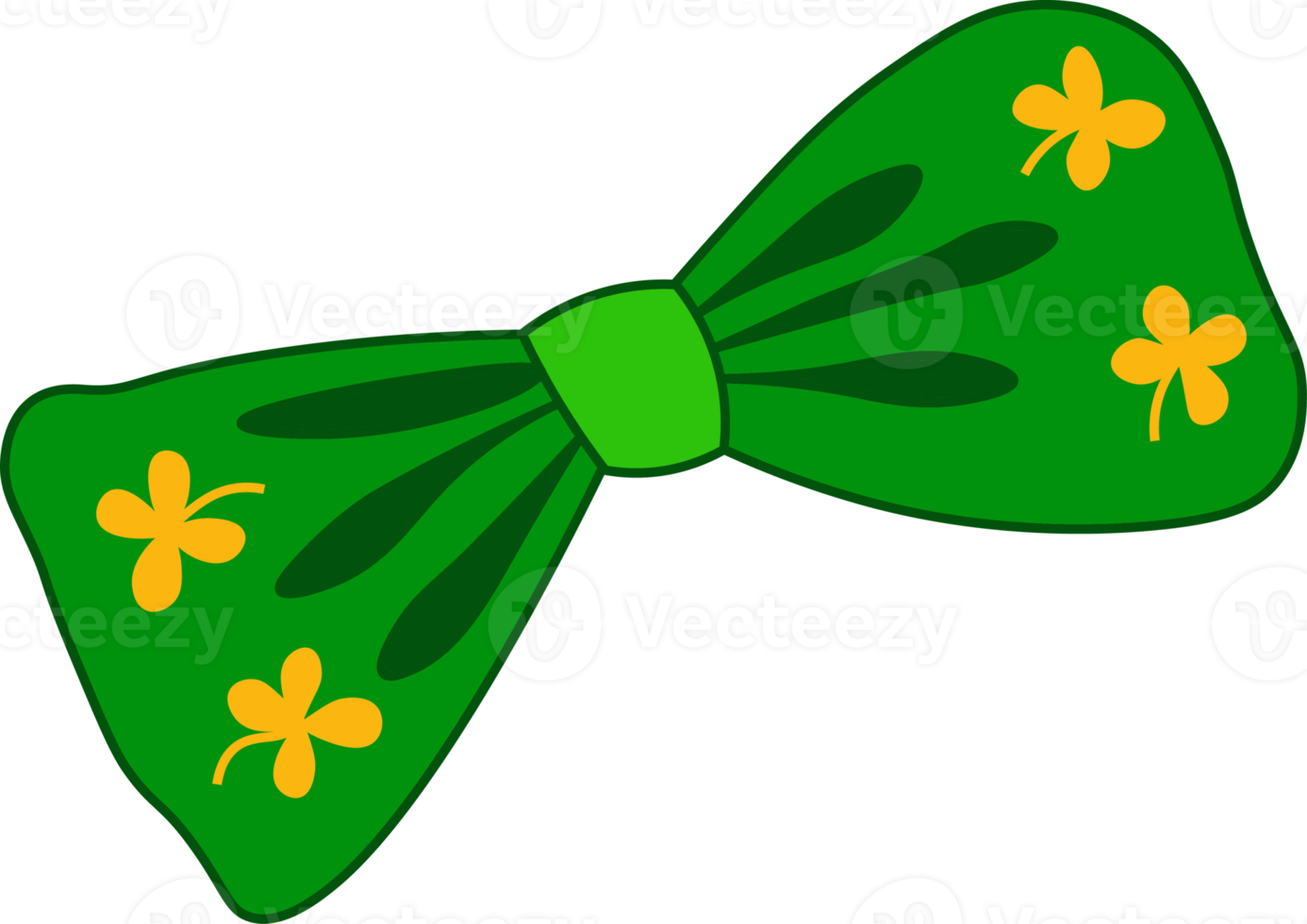 st pattys day bow tie