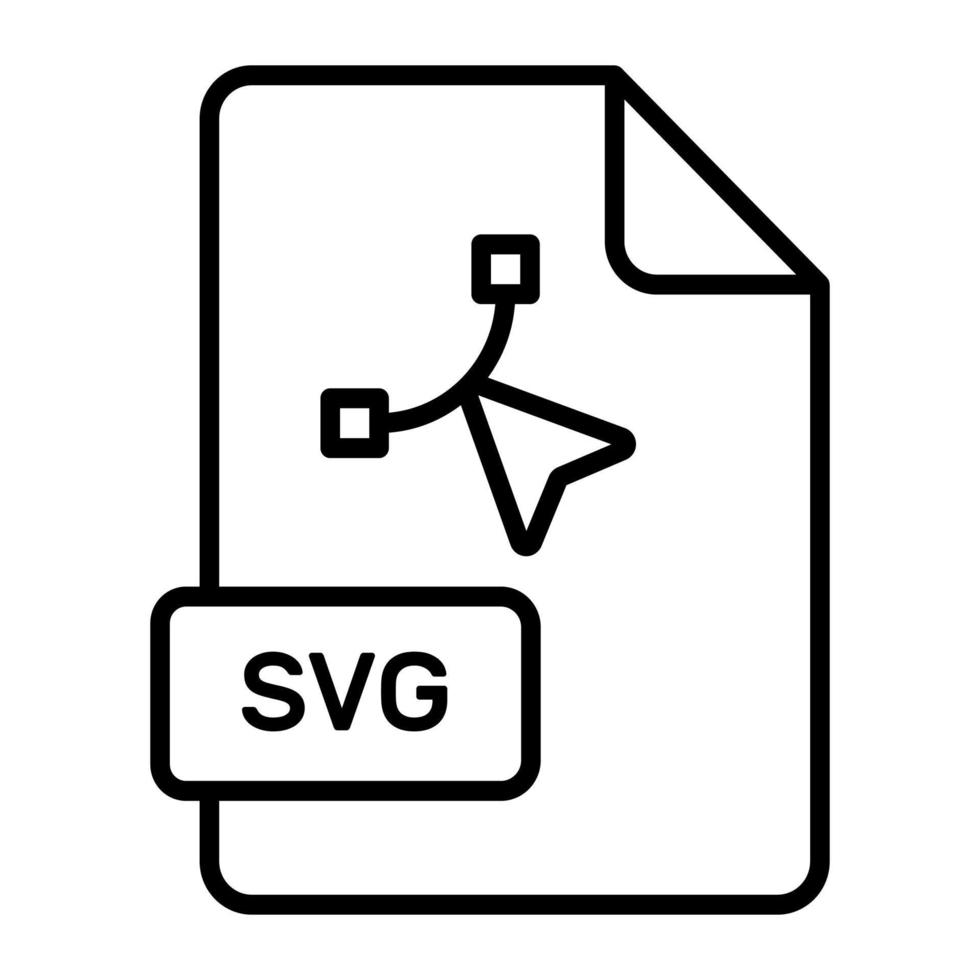 An amazing vector icon of SVG file, editable design