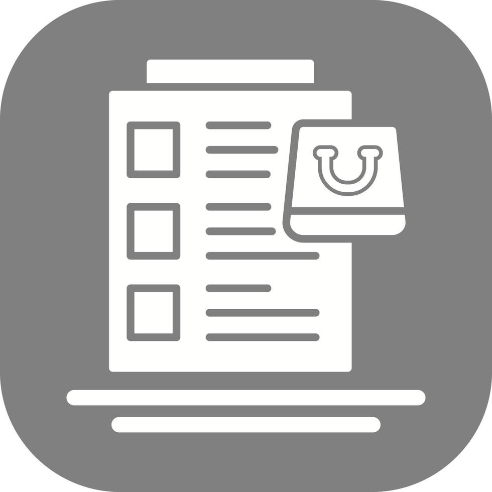 Wish List Vector Icon