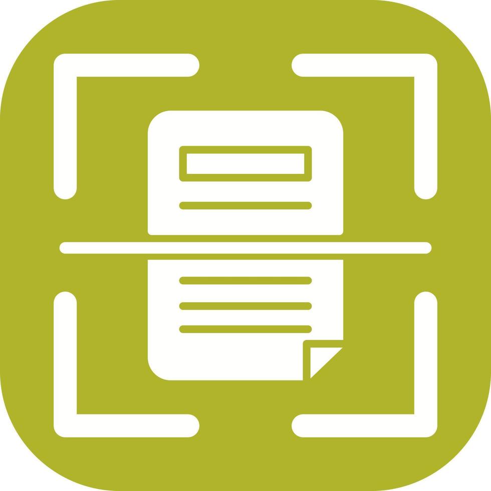 Scan Vector Icon